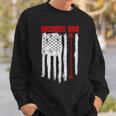 Archery Dad Vintage Usa Red White Flag Sweatshirt Gifts for Him