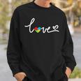 Autism Awareness Day Love Puzzle Pieces Heart Sweatshirt Gifts for Him