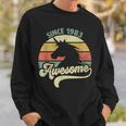 Awesome Since 1983 Retro Unicorn Birthday Gift Vintage Sweatshirt Gifts for Him