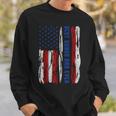 Best Bonus Dad Ever Us Flag Step Father Fathers Day Gift Gift For Mens Sweatshirt Gifts for Him