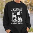 Best Buckin Pappy Ever Deer Hunting Fathers Day Gift Gift For Mens Sweatshirt Gifts for Him