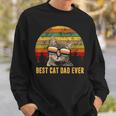 Best Cat Dad Ever Fathers Day Gifts I Love Cat Lover Sweatshirt Gifts for Him