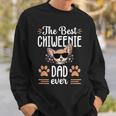 Best Chiweenie Dad Cute Dog Puppy Owner Love Lover Gift Men Sweatshirt Gifts for Him
