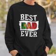Best Dad Ever Fathers Day Portuguese Flag Portugal Gift For Mens Sweatshirt Gifts for Him