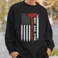 Best Dad Ever Fireman Fathers Day Gift Sweatshirt Gifts for Him