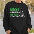 Best Grandpa By Par Golf Lover Fathers Day Funny Dad Gift For Mens Sweatshirt Gifts for Him