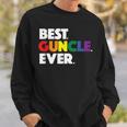 Best Guncle Ever Gift & New Baby Announcement For Gay Uncle Sweatshirt Gifts for Him