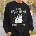 Beste Hasen-Mama Aller Zeiten Sweatshirt Geschenke für Ihn