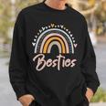 Besties Bff Heart Best Friends Bestie Sweatshirt Gifts for Him