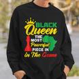Black Queen Unapologetically Educated African Black History Sweatshirt Gifts for Him