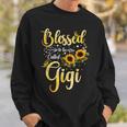 Blessed To Be Called Gigi Sunflower Butterfly Mothers Day Sweatshirt Gifts for Him