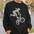 Bmx Mädchen Bike Stunt Kinder Sweatshirt Geschenke für Ihn