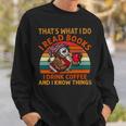 Books And Coffee Sweatshirt Gifts for Him