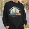 California - San Francisco Gift| Golden Gate Bridge Souvenir Sweatshirt Gifts for Him