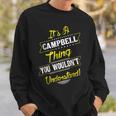 Campbell Thing Family Name Reunion Surname TreeSweatshirt Gifts for Him