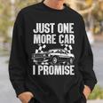 Car Lover For Men New Engine Owner Classic Car Technician Sweatshirt Gifts for Him