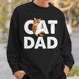 Cat Dad V3 Sweatshirt Gifts for Him
