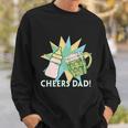 Cheers Dad Gift For Dad Fathers Day Sweatshirt Gifts for Him