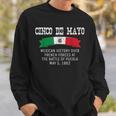 Cinco De Mayo Battle Of Puebla May 5 1862 Mexican Sweatshirt Gifts for Him