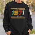 Classic 1971 Original Vintage Sweatshirt Gifts for Him