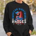 Cody Rhodes American Nightmare Usa Flag Signature Sweatshirt Gifts for Him