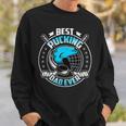 Cool Hockey Dad Gifts Funny Best Pucking Dad Ever Sports Sweatshirt Gifts for Him