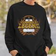 Cornhole Legend Funny Cornhole Tournament Sweatshirt Gifts for Him