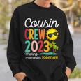 Cousin Crew 2023 Summer Vacation Beach Family Trip Matching Sweatshirt Gifts for Him
