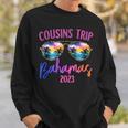 Cousins Trip Bahamas 2023 Sunglasses Summer Vacation Sweatshirt Gifts for Him