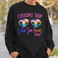 Cousins Trip Cabo San Lucas 2023 Sunglasses Summer Vacation Sweatshirt Gifts for Him