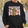 Cute Goldendoodle Doodle Dog Mom Design Women Sweatshirt Gifts for Him