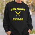 Cvn-68 Uss Nimitz Aircraft Carrier Yn Sweatshirt Gifts for Him