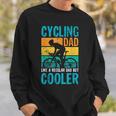 Cycling Dad Sweatshirt für Herren, Cool Papa Radfahrer Design Geschenke für Ihn