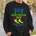 Dad Birthday Rolling Skate Birthday Family Party Men Women Sweatshirt Graphic Print Unisex Gifts for Him