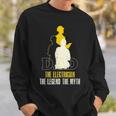 Dad Electrician Gift Fathers Day Electrical Engineer Lineman Sweatshirt Gifts for Him