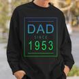 Dad Since 1953 53 Aesthetic Promoted To Daddy Father Bbjzds Sweatshirt Gifts for Him