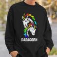 Dadacorn Einhorn Papa Dadunicorn Vatertag Geburtstag Geschenk Sweatshirt Geschenke für Ihn
