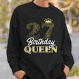 Damen 27. Geburtstag Sweatshirt Jahrgang 1995, Birthday Queen mit Krone Geschenke für Ihn