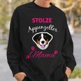 Damen Stolze Appenzeller Mama Sennenhund Hund Sweatshirt Geschenke für Ihn