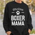 Damen Stolze Boxer Mama Dog Hunde Mutter Haustier Sweatshirt Geschenke für Ihn