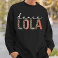 Dance Lola Of A Dancer Lola Dancing Leopard Mothers Day Sweatshirt Gifts for Him