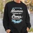 Die Besten Mamas Werden Zur Oma Bebebegert Oma Sweatshirt Geschenke für Ihn