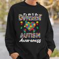 Different Autism Awareness Month Heart Puzzle Pieces Women Sweatshirt Gifts for Him