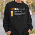 Druncle Beer Funny FunDrunk Uncle Gifts Tops Gift For Mens Sweatshirt Gifts for Him