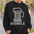 Drunkle Drunk Uncle Beer Gift Gift For Mens Sweatshirt Gifts for Him