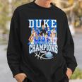 Duke Team 2023 Acc Men’S Basketball Tournament Champions Sweatshirt Gifts for Him