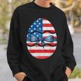 Easter Eggs Flag Of Usa Matching Design For Easter Lovers Sweatshirt Gifts for Him