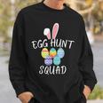 Egg Hunt Squad 2023 Funny Easter Day 2023 Egg Hunt Hunter Sweatshirt Gifts for Him