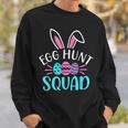 Egg Hunt Squad Hunting Season Funny Easter Day Sweatshirt Gifts for Him