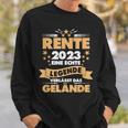 Eine Legende Geht In Rente 2023 Pensionierung 2023 Ruhestand Sweatshirt Geschenke für Ihn